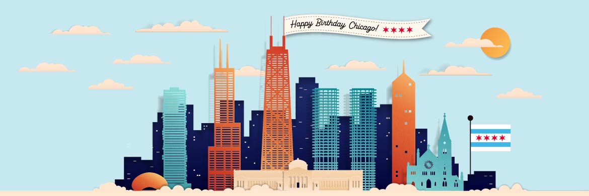 Chicago Birthday 2025 Graphic
